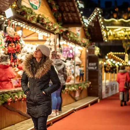 Vue Au Barcares - Marche De Noel A Pied * Le Barcares